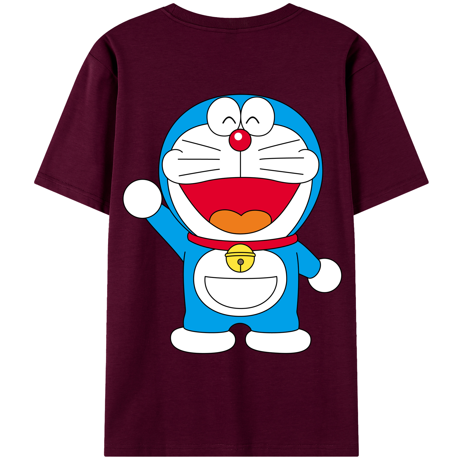 （画像用） ドラえもん Doraemon レディース半袖Tシャツ(バックプリント)